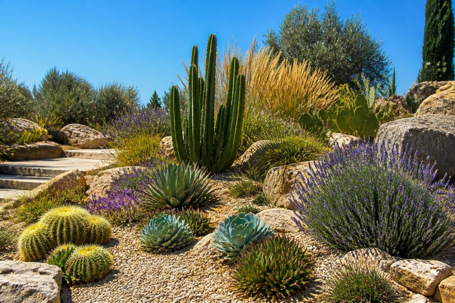 découvrez comment créer un jardin sec en choisissant des plantes résistantes et adapté à un environnement aride pour un espace extérieur esthétique et facile à entretenir.