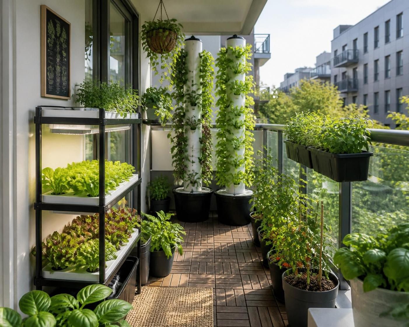 découvrez comment transformer facilement votre balcon en un mini-potager productif et profitez de légumes frais toute l'année, même en espace limité.