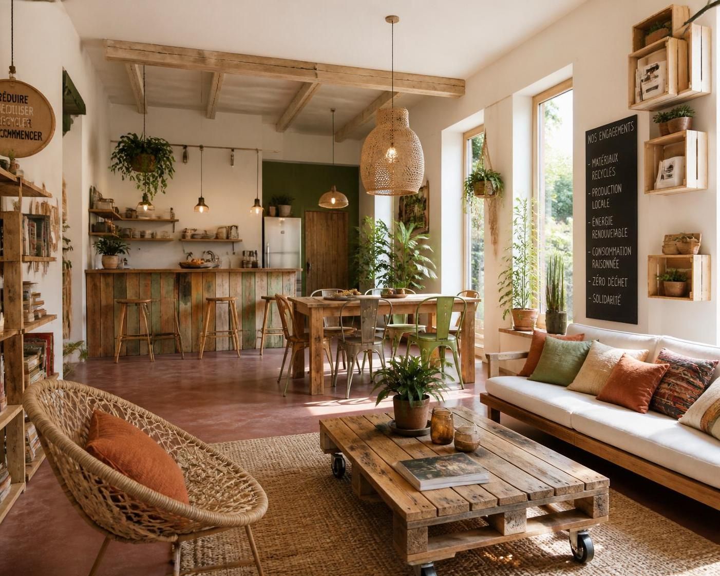 découvrez des idées de décoration écoresponsable avec des matériaux alternatifs innovants à tester pour un intérieur stylé et respectueux de l'environnement.