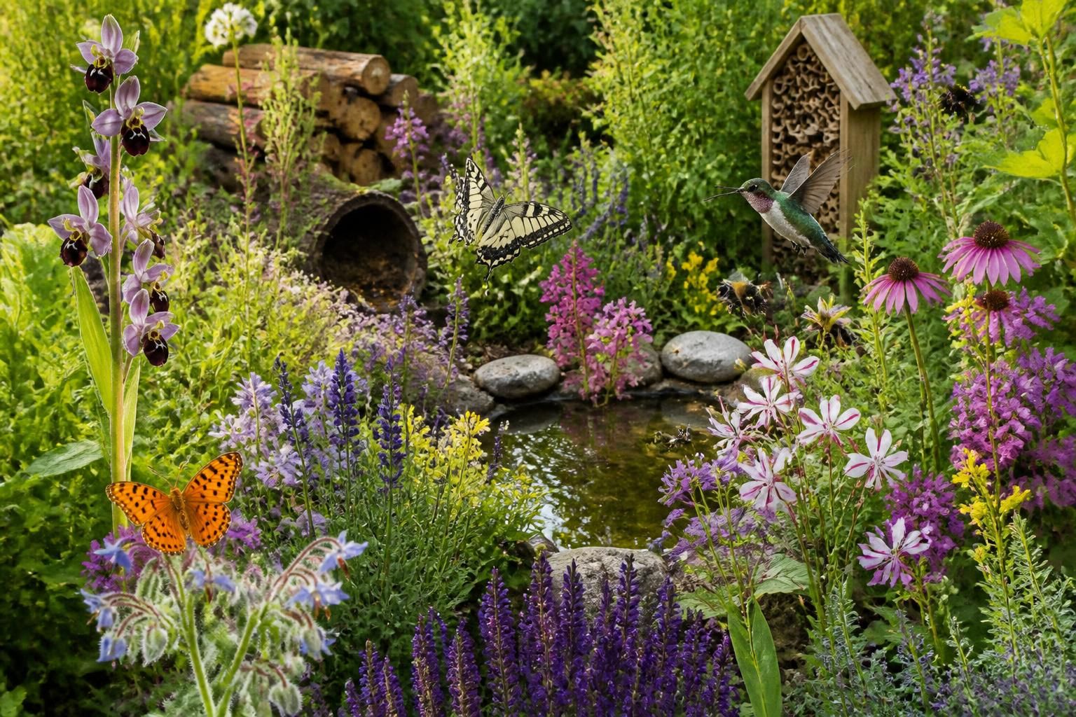 découvrez des techniques rares et efficaces pour attirer les pollinisateurs dans votre jardin et favoriser la biodiversité locale.