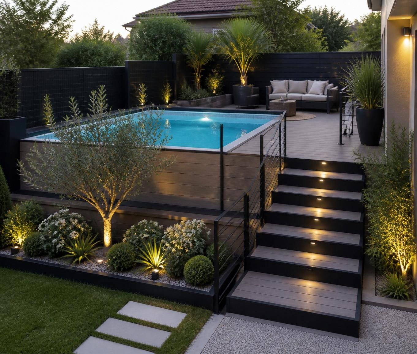 découvrez comment intégrer esthétiquement une piscine hors-sol dans un petit jardin pour maximiser l'espace et le charme de votre extérieur.